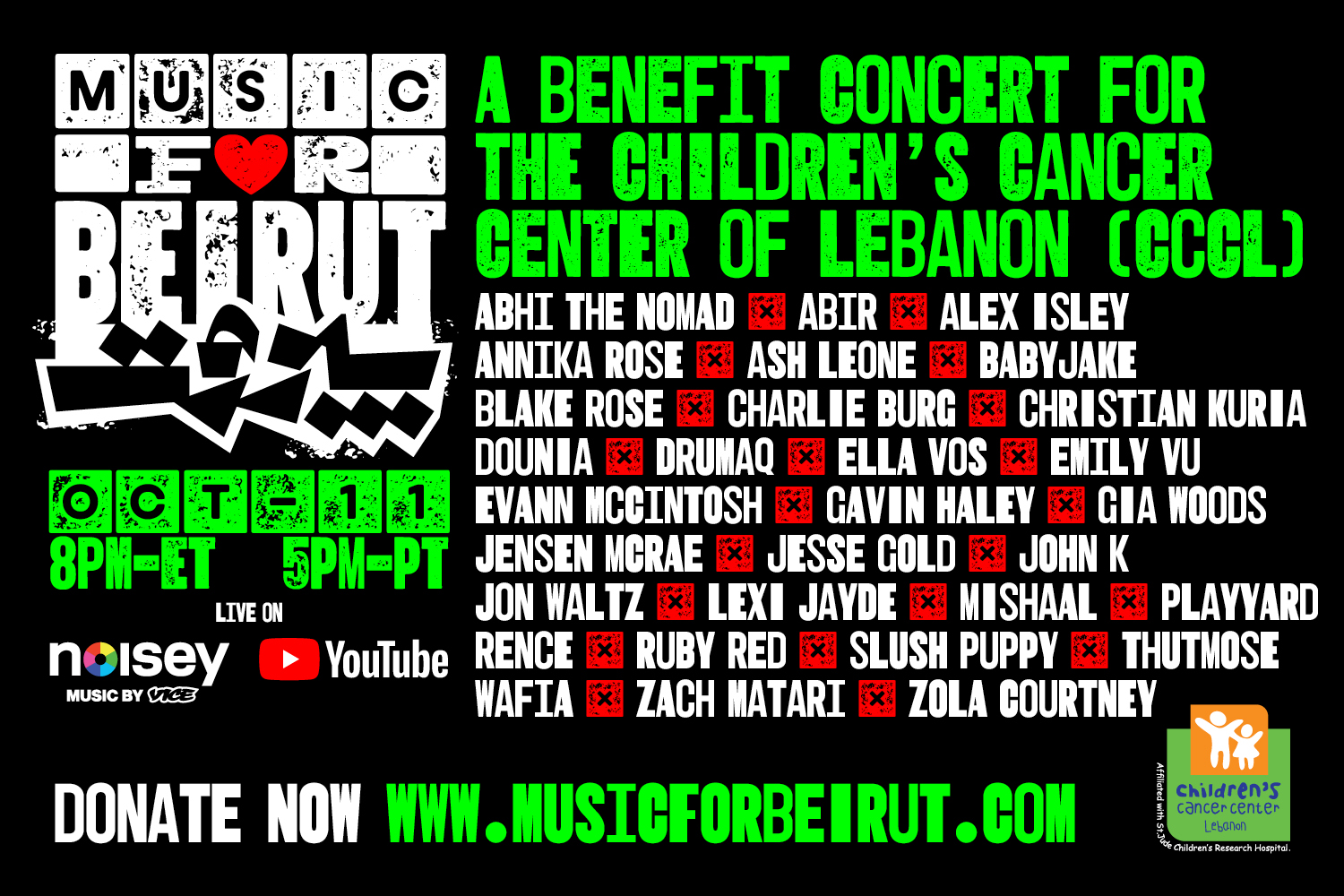 Virtual Benefit Concert Hosted By Music For Beirut