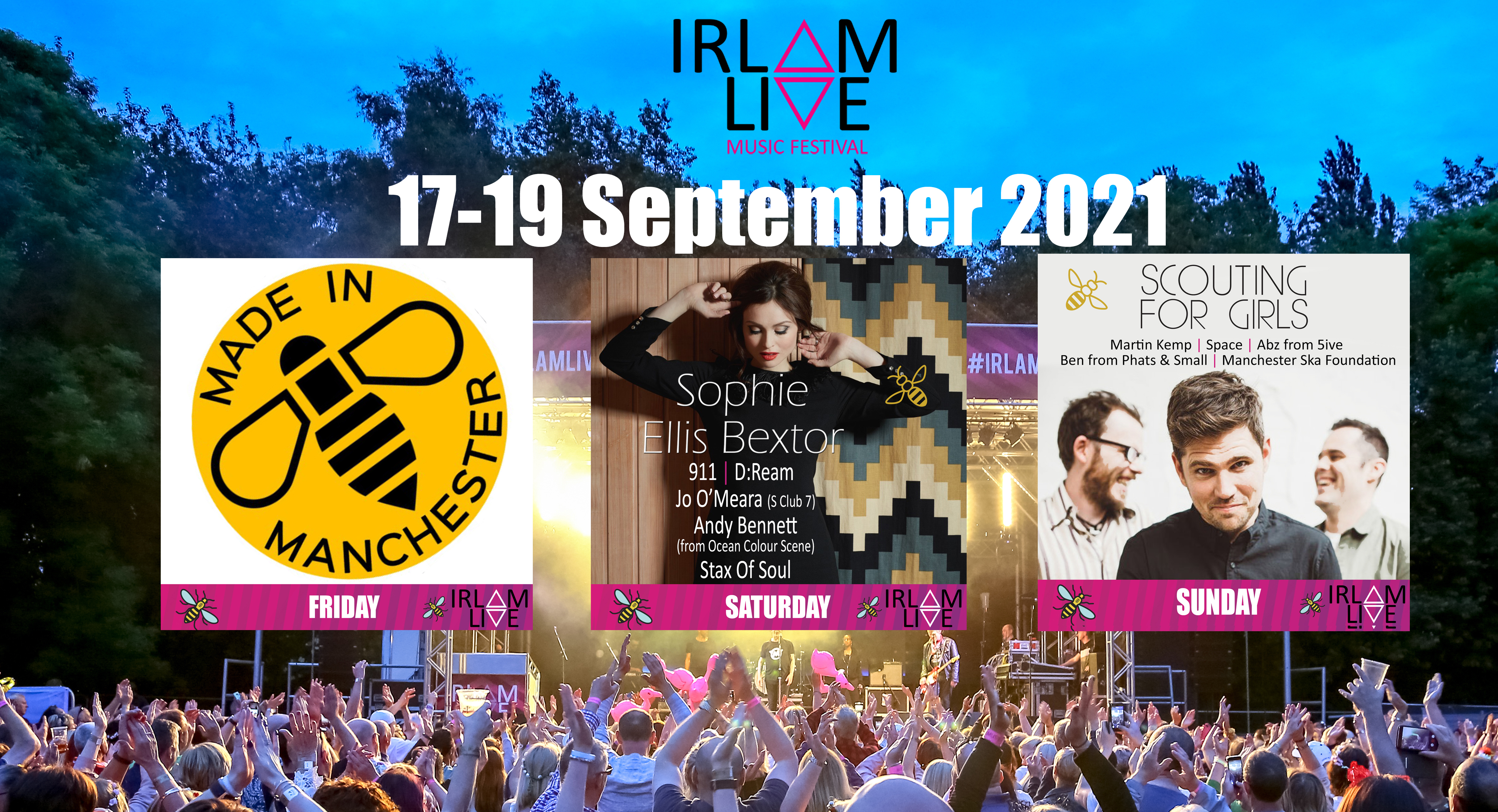 Irlam Live 2021 Announce Incredible Line Up!