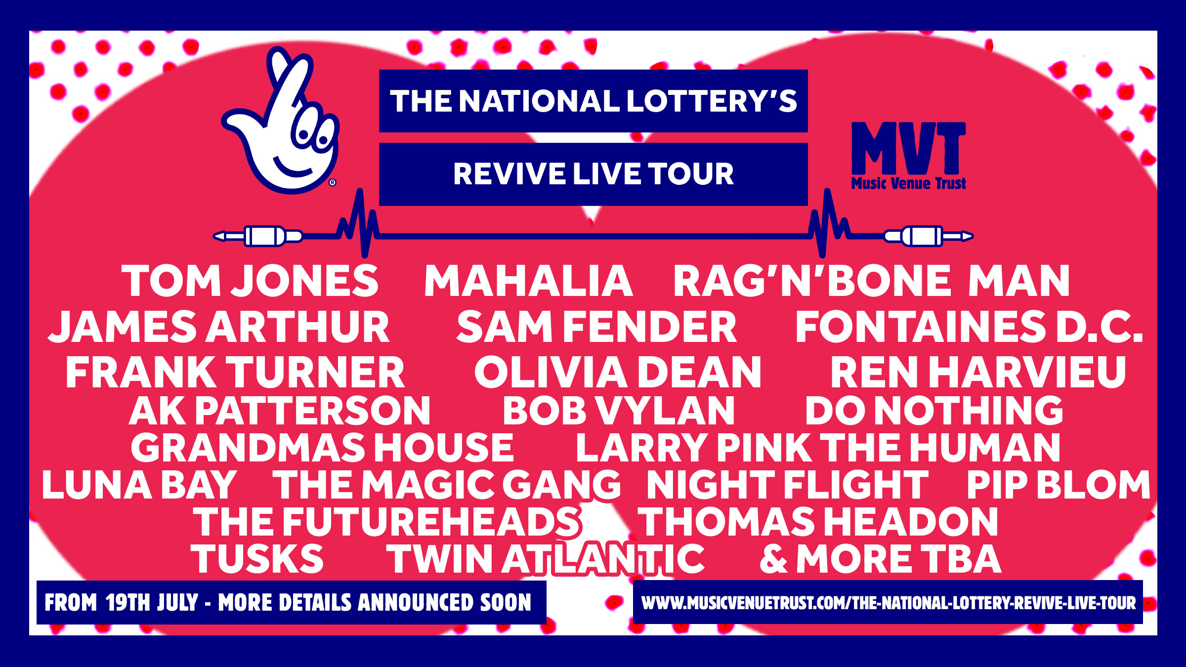 Music Venue Trust & The National Lottery to Revive Live Music