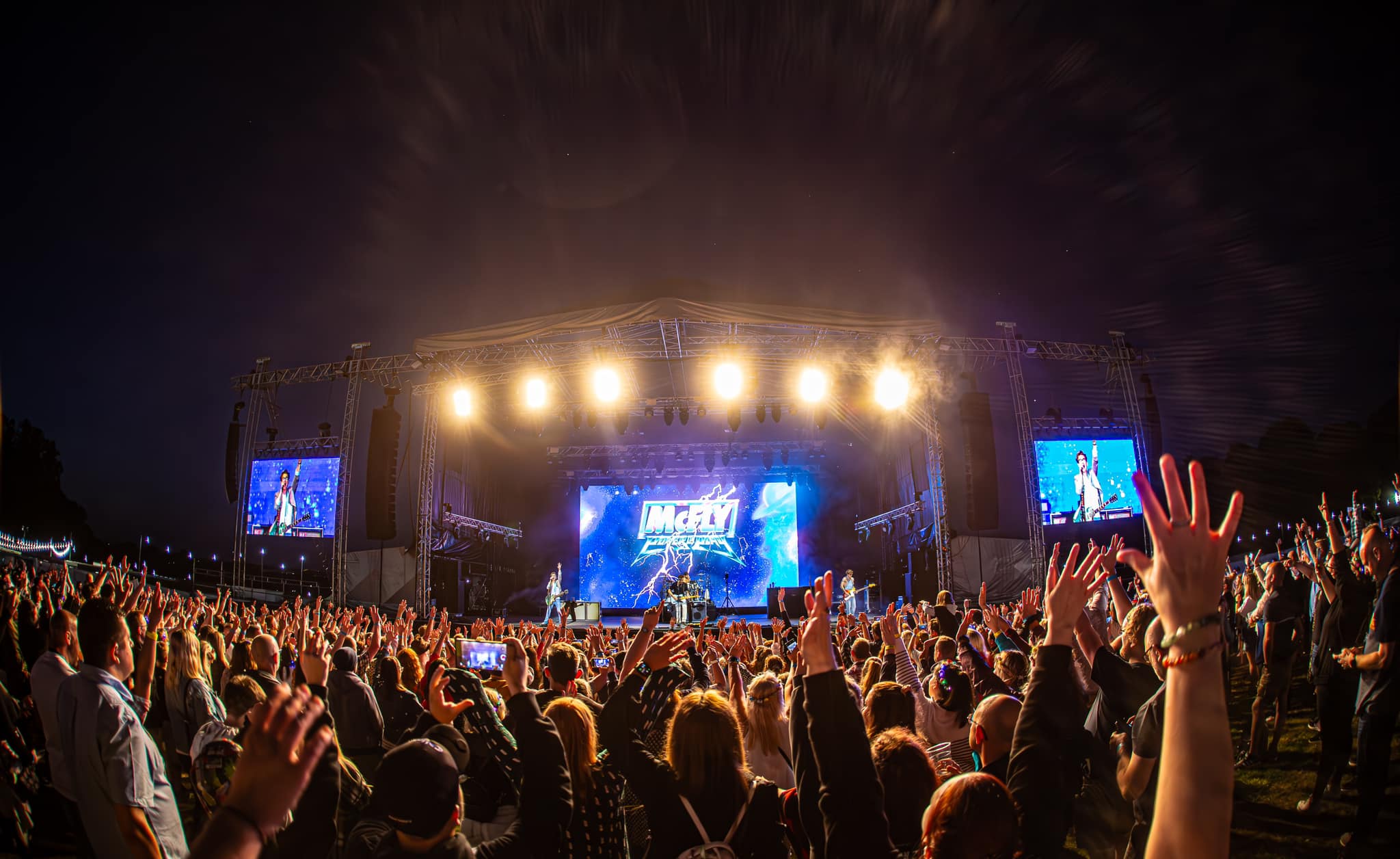 REVIEW –  Trentham Live Begins with McFly Hitting the Stage!