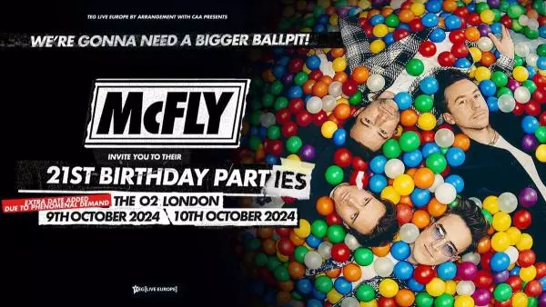 REVIEW – McFly Celebrate 21 Years Together at the O2 Arena!